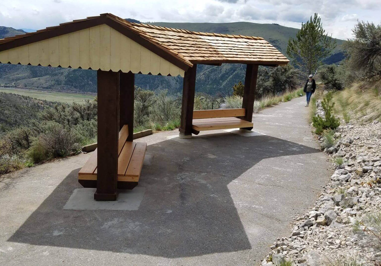 Shelter at Lewis and Clark Caverns State Park